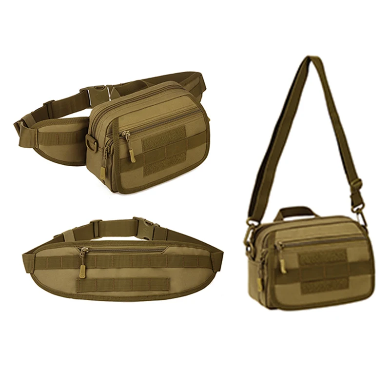 Multi-purpose Pockets Camouflage Messenger Bag Outdoor Sports Bag Tactical Military Backpack Running Hiking Travel Hunting Bags
Multi-purpose Pockets Camouflage Messenger Bag Outdoor Sports Bag Tactical Military Backpack Running Hiking Travel Hunting Bags