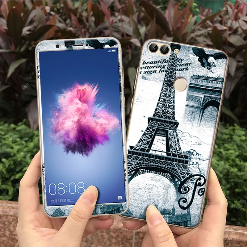 Screen Protector Case for Huawei P Smart / Enjoy 7S front Toughened glass membrane and TPU back Coloured drawing pattern shell
Screen Protector Case for Huawei P Smart / Enjoy 7S front Toughened glass membrane and TPU back Coloured drawing pattern shell