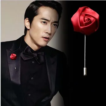 New Cheap 10Pcs Best Man Groom Boutonniere Silk Satin Rose Flower buttonhole Wedding Party Prom Man Suit Corsage Pin Brooch
New Cheap 10Pcs Best Man Groom Boutonniere Silk Satin Rose Flower buttonhole Wedding Party Prom Man Suit Corsage Pin Brooch