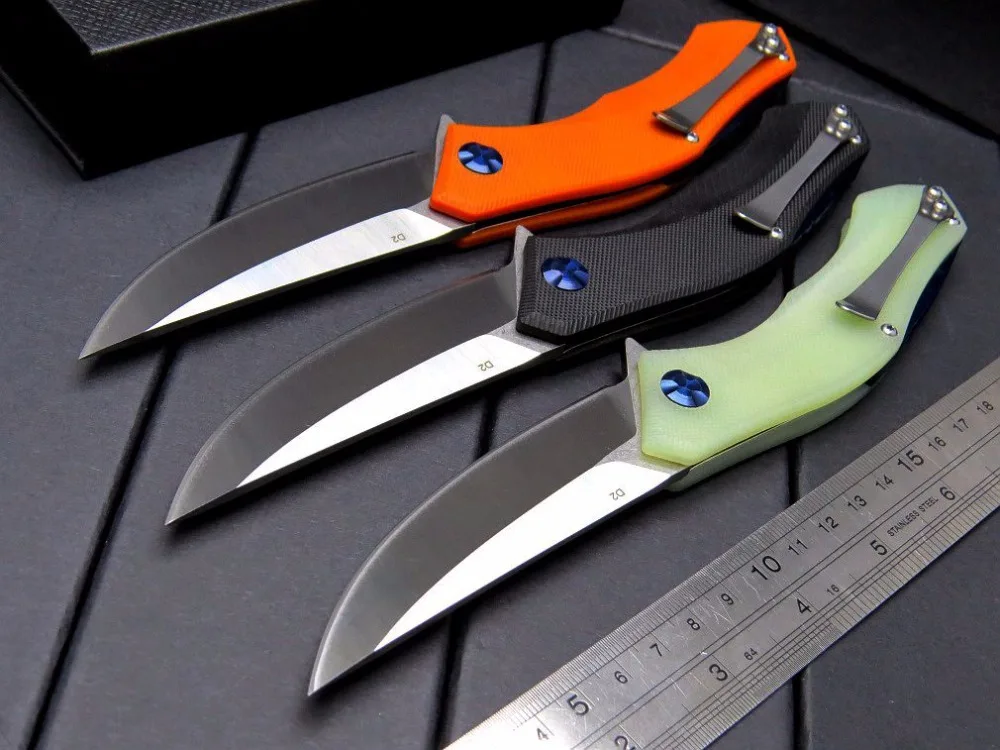 Tactical 59HRC High Hardness 9CR18MOV Blade G10 Handle Folding Knife Camping Survival Rescue EDC Portable Tools
Tactical 59HRC High Hardness 9CR18MOV Blade G10 Handle Folding Knife Camping Survival Rescue EDC Portable Tools