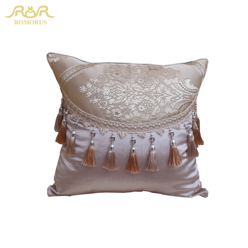 ROMORUS European Jacquard Cushion Cover Luxury Decorative Golden Cushion Cover for Sofa Throw Pillow Car Chair Decor Pillow Case
ROMORUS European Jacquard Cushion Cover Luxury Decorative Golden Cushion Cover for Sofa Throw Pillow Car Chair Decor Pillow Case