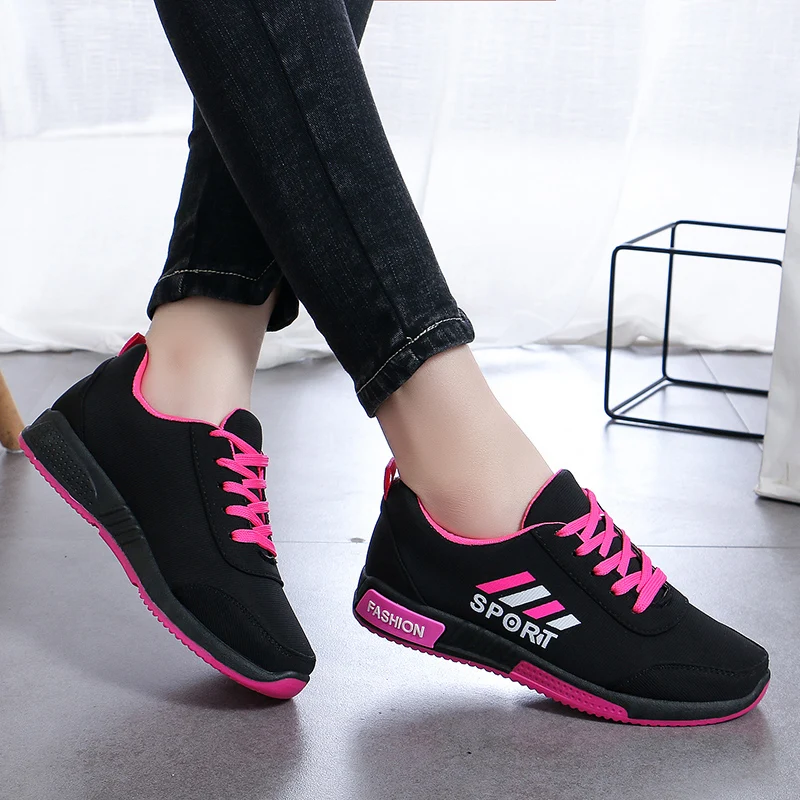 Tenis Feminino 2019 New Women Vulcanized Shoes Fashion Lace-up Non-slip Sneakers Female Student Flat Sport Shoes Ladies Footwear
Tenis Feminino 2019 New Women Vulcanized Shoes Fashion Lace-up Non-slip Sneakers Female Student Flat Sport Shoes Ladies Footwear