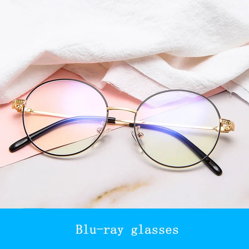 Blu-ray Classic Round Frame Metal Optical Brand Designer Ladies Glasses Frame Glasses Computer Glasses Men's Accessories
Blu-ray Classic Round Frame Metal Optical Brand Designer Ladies Glasses Frame Glasses Computer Glasses Men's Accessories