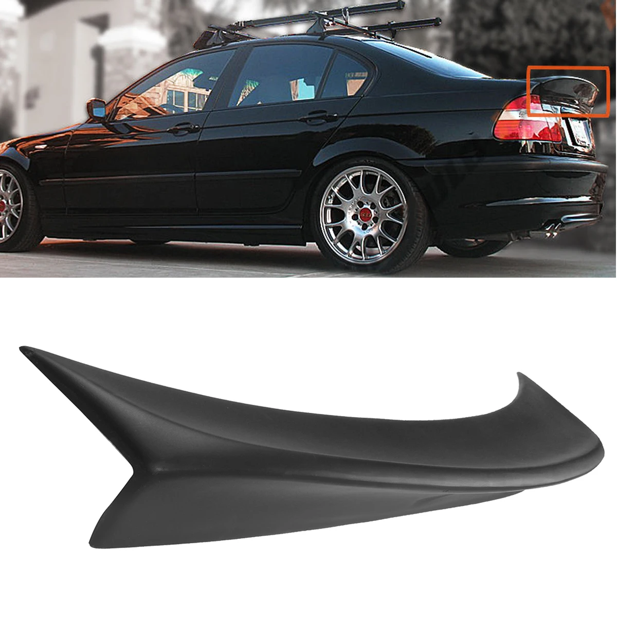 High quality Rear Polyurethane CSL Style Rear Trunk DuckBill HighKick Spoiler Wing for BMW 99-05 E46 4DoorR Sedan
High quality Rear Polyurethane CSL Style Rear Trunk DuckBill HighKick Spoiler Wing for BMW 99-05 E46 4DoorR Sedan