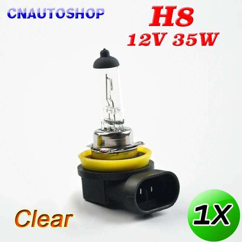 Hippcron 12V 35W Clear H8 Halogen Bulb 3800K Quartz Glass Car HeadLight Auto Lamp
Hippcron 12V 35W Clear H8 Halogen Bulb 3800K Quartz Glass Car HeadLight Auto Lamp