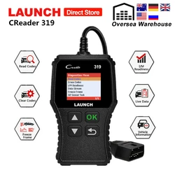 Launch X431 Creader 319 OBD2 сканер obd 2 Автомобильный диагностический инструмент CR319 автомобильный считыватель кодов ODB инструменты сканирования автом...