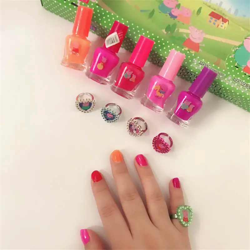 5pcs/lot Disney can tear nail polish Color children's finger makeup toys watery tearable transparent suit lasting tasteless
5pcs/lot Disney can tear nail polish Color children's finger makeup toys watery tearable transparent suit lasting tasteless