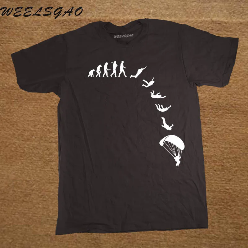 New Fashion Men T-shirt Go Skydiving Evolution Brand Clothing Casual funny print streetwear Short Sleeve t shirt
New Fashion Men T-shirt Go Skydiving Evolution Brand Clothing Casual funny print streetwear Short Sleeve t shirt