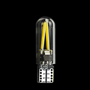 T10 WY5W W5W Filiform Style COB Filament LED Lamp Glass Shell Wedge Auto Parking Light CANBUS NO ERROR Car Reading Dome Bulb 12V
T10 WY5W W5W Filiform Style COB Filament LED Lamp Glass Shell Wedge Auto Parking Light CANBUS NO ERROR Car Reading Dome Bulb 12V