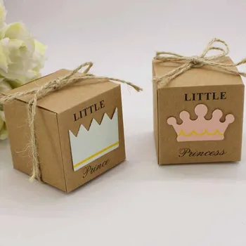 DIY 50+50rope Princess royal wedding sugar box creative wedding sugar box kraft paper box sales hot style new baby full moon box
DIY 50+50rope Princess royal wedding sugar box creative wedding sugar box kraft paper box sales hot style new baby full moon box