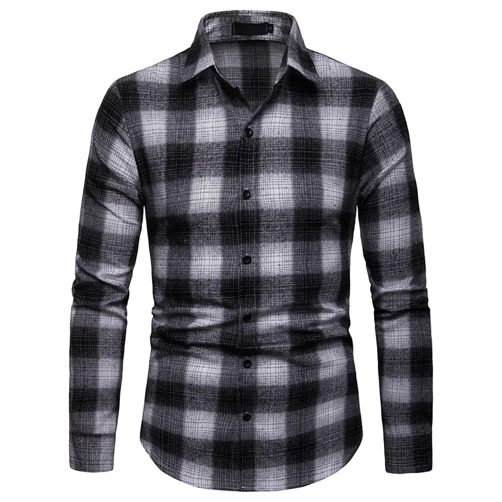 Men Flannel Plaid Shirt 100% Cotton 2019 Spring Autumn Casual Long Sleeve Shirt Soft Comfort Slim Fit Styles Brand Man Clothes
Men Flannel Plaid Shirt 100% Cotton 2019 Spring Autumn Casual Long Sleeve Shirt Soft Comfort Slim Fit Styles Brand Man Clothes
