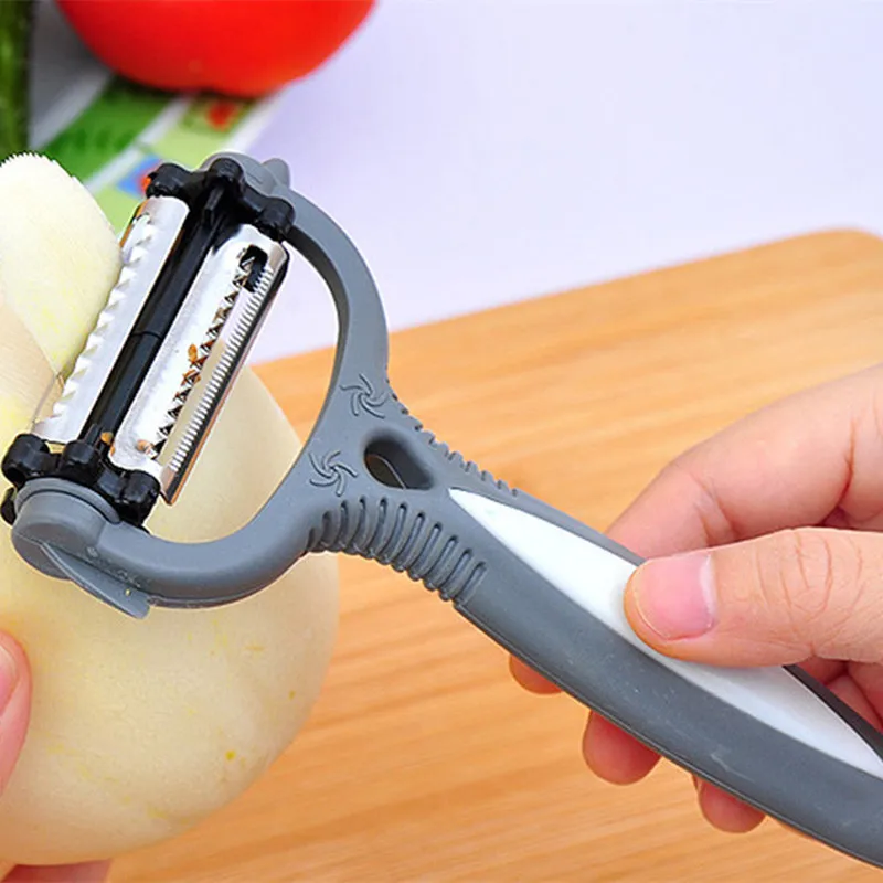3 in 1 Peeler Home Kitchen Rotary Fruit Vegetable Carrot Potato Peeler Cutter Slicer Amazing Healthy Vegetable Potatoes Tools
3 in 1 Peeler Home Kitchen Rotary Fruit Vegetable Carrot Potato Peeler Cutter Slicer Amazing Healthy Vegetable Potatoes Tools