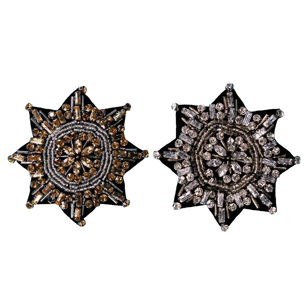 20pieces Beading Crystal Floral Round Rhinestone Sew on Patches Applique Motif Embroidery Patches DIY Accessories TH570
20pieces Beading Crystal Floral Round Rhinestone Sew on Patches Applique Motif Embroidery Patches DIY Accessories TH570