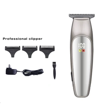 LCD Dispy Hair Trimmer Professional Rechargeable Electric Hair Clipper Haircut Machine Beard Salon Hair Styling Tool 
LCD Dispy Hair Trimmer Professional Rechargeable Electric Hair Clipper Haircut Machine Beard Salon Hair Styling Tool