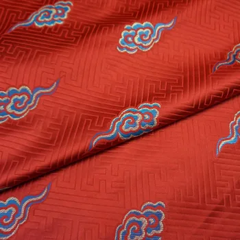 Red paper color gold brocade cloth auspicious clouds / silk satin satin fabric / style clothing China ancient incense/100CM*75CM
Red paper color gold brocade cloth auspicious clouds / silk satin satin fabric / style clothing China ancient incense/100CM*75CM