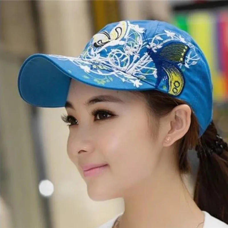 New Flowers Butterfly Embroidered Female Baseball Cap Hipster Hat Adjustable Lady Summer Vintage Chinese Stylish Hats
New Flowers Butterfly Embroidered Female Baseball Cap Hipster Hat Adjustable Lady Summer Vintage Chinese Stylish Hats