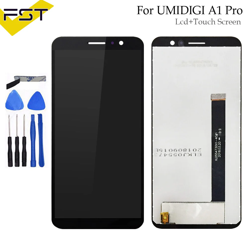 5.5''Black For UMI Umidigi A1 Pro LCD Display and Touch Screen Digitizer Assembly Repair Parts+Tools For UMI Umidigi A1 Pro
5.5''Black For UMI Umidigi A1 Pro LCD Display and Touch Screen Digitizer Assembly Repair Parts+Tools For UMI Umidigi A1 Pro