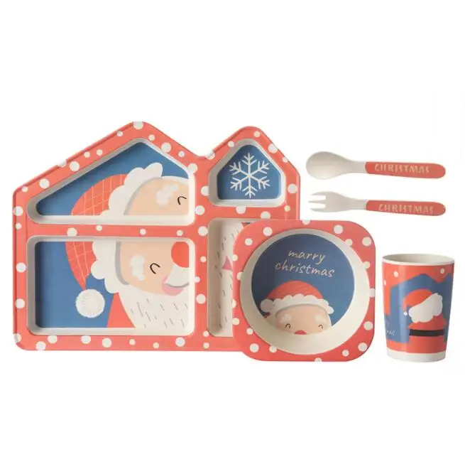 5pcs/set Cartoon Baby Tableware Set Plate Bowl Cup Forks Spoon Dinnerware Feeding Set Bamboo Baby Learning Plate Dishes Food
5pcs/set Cartoon Baby Tableware Set Plate Bowl Cup Forks Spoon Dinnerware Feeding Set Bamboo Baby Learning Plate Dishes Food