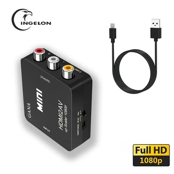 HDMI2av TO AV Scaler Adapter HD Video Converter Box HDMI to RCA av to vga AV/CVSB L/R Video 1080P av2hdmi
HDMI2av TO AV Scaler Adapter HD Video Converter Box HDMI to RCA av to vga AV/CVSB L/R Video 1080P av2hdmi