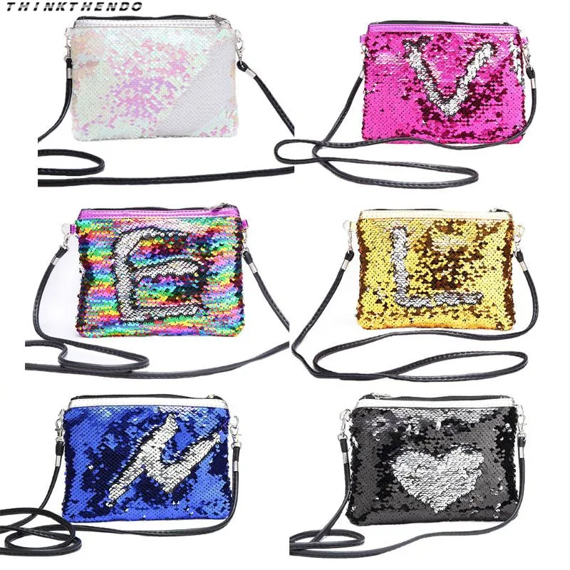 THINKTHENDO Fashion New Women Kids Girls Glitter Sequin Small Handbag Makeup Casual Crossbody Shoulder Bag with Removable Strap
THINKTHENDO Fashion New Women Kids Girls Glitter Sequin Small Handbag Makeup Casual Crossbody Shoulder Bag with Removable Strap