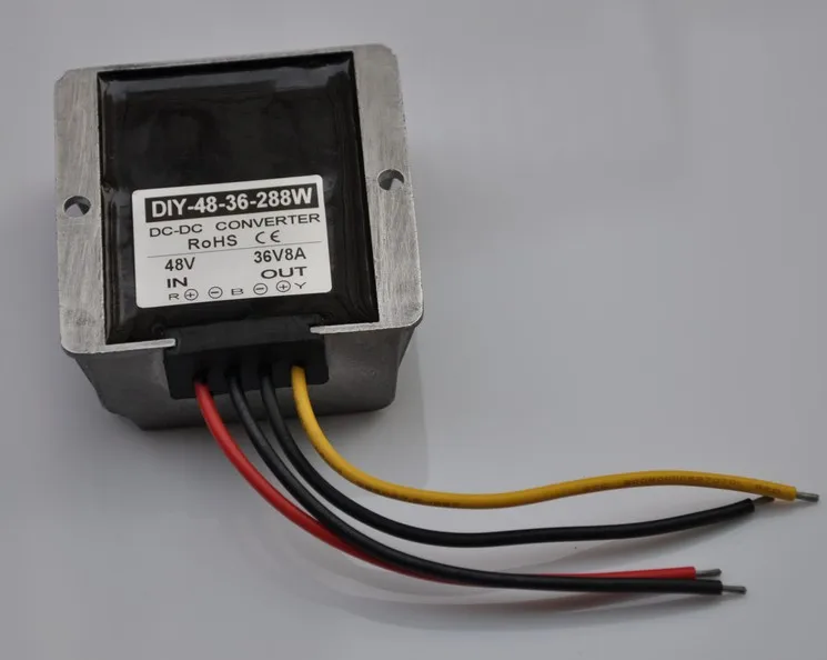DC-DC Converter 48V(40V-60V) Step Down 36V 8A 288W Module DC Buck Converter Voltage Power Converter Adapter Regulator Waterproof
DC-DC Converter 48V(40V-60V) Step Down 36V 8A 288W Module DC Buck Converter Voltage Power Converter Adapter Regulator Waterproof