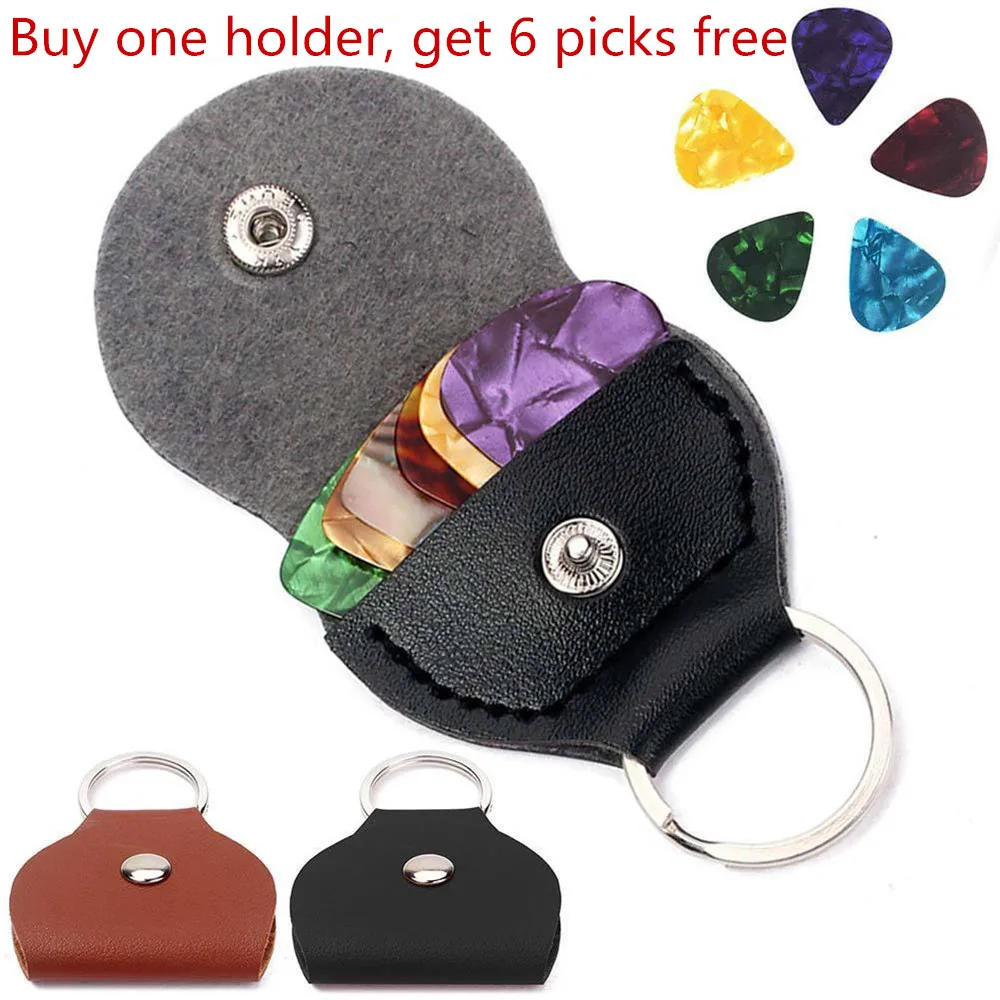 Guitar Picks Case Coin Purse Black Faux Leather Key Chain Style Guitar Picks Holder Plectrums Case Bag Key ring
Guitar Picks Case Coin Purse Black Faux Leather Key Chain Style Guitar Picks Holder Plectrums Case Bag Key ring