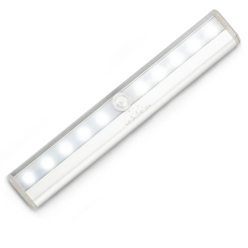 Rechargeable Motion Sensor Closet Light 10 LED Wireless Strip Lamp Bar Stick Anywhere Safe Night Lights Cabinet Stairs Hallway
Rechargeable Motion Sensor Closet Light 10 LED Wireless Strip Lamp Bar Stick Anywhere Safe Night Lights Cabinet Stairs Hallway