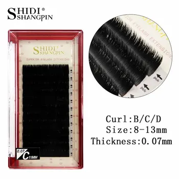 SHIDISHANGPIN 0.07mm D Curl Individual Eyelash Extension Natural False Mink Eyelash Extension Fake False Eye Lashes Extensions
SHIDISHANGPIN 0.07mm D Curl Individual Eyelash Extension Natural False Mink Eyelash Extension Fake False Eye Lashes Extensions