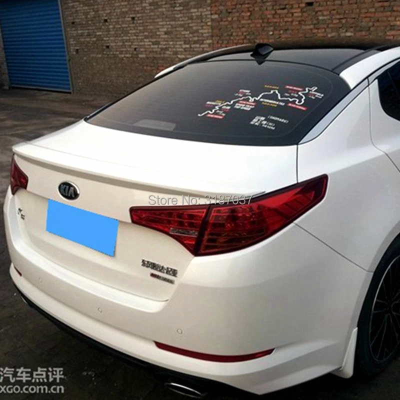 For Kia Optima K5 Spoiler 2011-2013 ABS Plastic Unpainted Color Rear Roof Spoiler Wing Trunk Lip Boot Cover Car Styling
For Kia Optima K5 Spoiler 2011-2013 ABS Plastic Unpainted Color Rear Roof Spoiler Wing Trunk Lip Boot Cover Car Styling