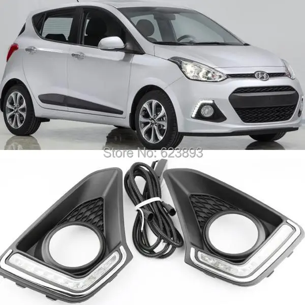 Free shipping,2x Car Special LED Daytime Running Fog Lights Lamp DRL For Hyundai Grand I10 Xcent 2014-2015
Free shipping,2x Car Special LED Daytime Running Fog Lights Lamp DRL For Hyundai Grand I10 Xcent 2014-2015