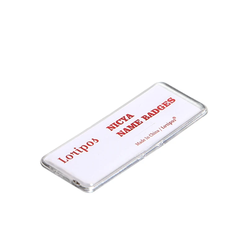 76 * 25mm Reap Magnetic Company Brand Student Worker Employee Id Name Card Holder Business Identification Card Frame Chest Badge
76 * 25mm Reap Magnetic Company Brand Student Worker Employee Id Name Card Holder Business Identification Card Frame Chest Badge