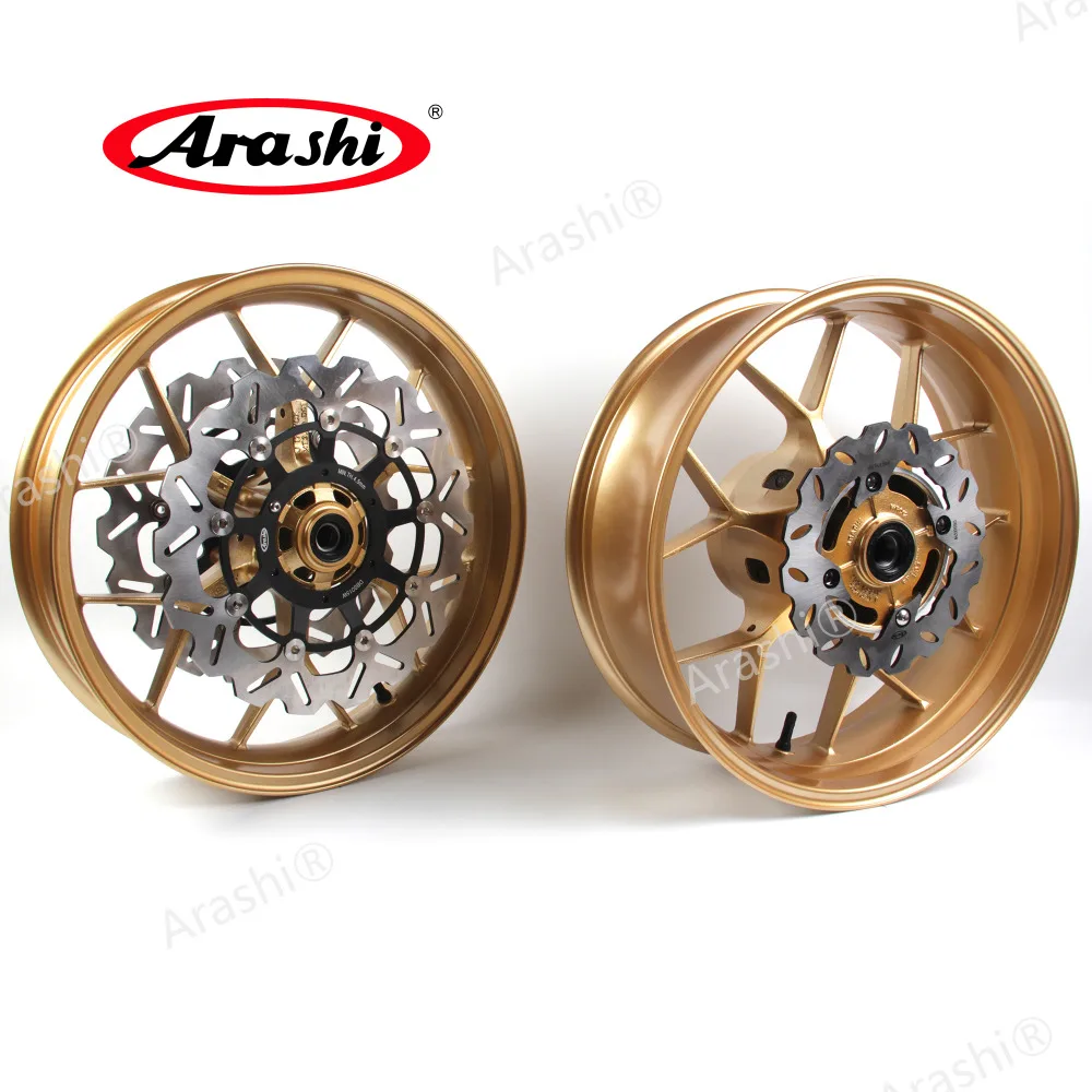 Arashi Front Wheel Rim Rear Rims For HONDA CBR600RR 2007 - 2017 CBR600 Front Rear Brake Disc 2016 2015 2014 2013 2012 2011
Arashi Front Wheel Rim Rear Rims For HONDA CBR600RR 2007 - 2017 CBR600 Front Rear Brake Disc 2016 2015 2014 2013 2012 2011