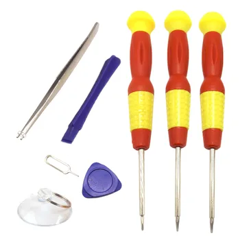 Smart Mobile Phone Repair Tools Kit Screwdriver Opening Pry Set Kits 8 in 1 Disassemble Tools for iPhone 7 6 6S for Samsung
Smart Mobile Phone Repair Tools Kit Screwdriver Opening Pry Set Kits 8 in 1 Disassemble Tools for iPhone 7 6 6S for Samsung