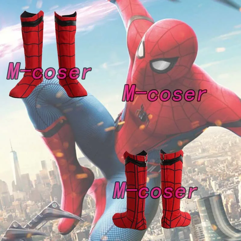Spiderman Boots Halloween cosplay shoes Superhero Cosplay Accessories spider-man homecoming Spider-Man shoes red boots
Spiderman Boots Halloween cosplay shoes Superhero Cosplay Accessories spider-man homecoming Spider-Man shoes red boots