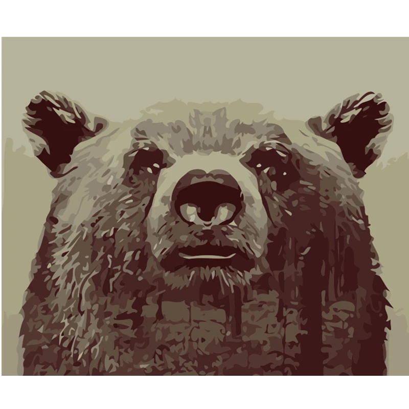 Painting By Numbers DIY Dropshipping 40x50 50x65cm Stack Tree bear abstract Animal Canvas Wedding Decoration Art picture Gift
Painting By Numbers DIY Dropshipping 40x50 50x65cm Stack Tree bear abstract Animal Canvas Wedding Decoration Art picture Gift