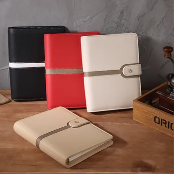 Business Office Loose leaf A5 Notebook Thicker 32k Blank Manual Account Working Meeting Minutes High end Diary 
Business Office Loose leaf A5 Notebook Thicker 32k Blank Manual Account Working Meeting Minutes High end Diary