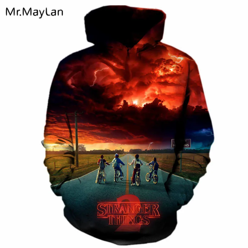 Movie Stranger Things Sunset Printed 3D Hoodies Men/Women Pullovers Sweatshirts Print Boy Riding Male Hooded Tracksuits Hip Hop
Movie Stranger Things Sunset Printed 3D Hoodies Men/Women Pullovers Sweatshirts Print Boy Riding Male Hooded Tracksuits Hip Hop