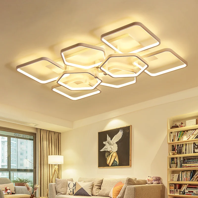 New White Finish Modern led Chandelier Home Deco lustre para sala Living Room Bedroom Study Room chandelier lighting Fixtures
New White Finish Modern led Chandelier Home Deco lustre para sala Living Room Bedroom Study Room chandelier lighting Fixtures