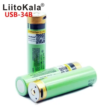 Liitokala USB-34B 18650 battery 3.7V 18650 3400 mAh Li-ion USB rechargeable battery with LED light DC charging light
Liitokala USB-34B 18650 battery 3.7V 18650 3400 mAh Li-ion USB rechargeable battery with LED light DC charging light