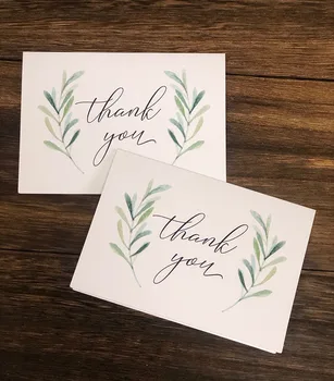Greenery Thank you card
Greenery Thank you card
