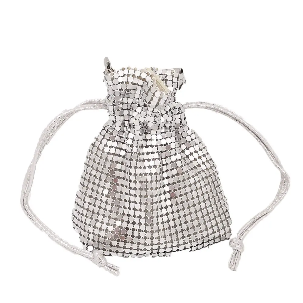 Women Evening Clutch Bag High Quality Mini Lucky Clutch Bag Luxury Designer Bucket Evening Bags Gift Purse Bag Silver Metal
Women Evening Clutch Bag High Quality Mini Lucky Clutch Bag Luxury Designer Bucket Evening Bags Gift Purse Bag Silver Metal