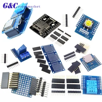 For Wemos D1 Mini Shield WIFI Development Board Base ESP8266 DHT11 DHT22 Relay Proto Board Dual Base for arduino NodeMcu
For Wemos D1 Mini Shield WIFI Development Board Base ESP8266 DHT11 DHT22 Relay Proto Board Dual Base for arduino NodeMcu