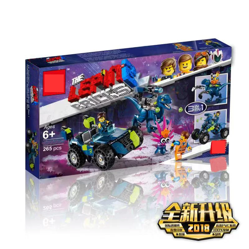 45005 New 2019 Movies Series Rex's Rex-treme Offroader Dinosaur Car Building Blocks Bricks child Toys Compatible With Legoings
45005 New 2019 Movies Series Rex's Rex-treme Offroader Dinosaur Car Building Blocks Bricks child Toys Compatible With Legoings