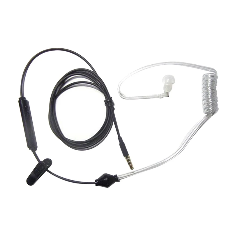 FBI Style Cool In-ear Headset Radiation protection Earphone monitor Earpiece Talkabout Mini Walkie Air duct earbuds
FBI Style Cool In-ear Headset Radiation protection Earphone monitor Earpiece Talkabout Mini Walkie Air duct earbuds