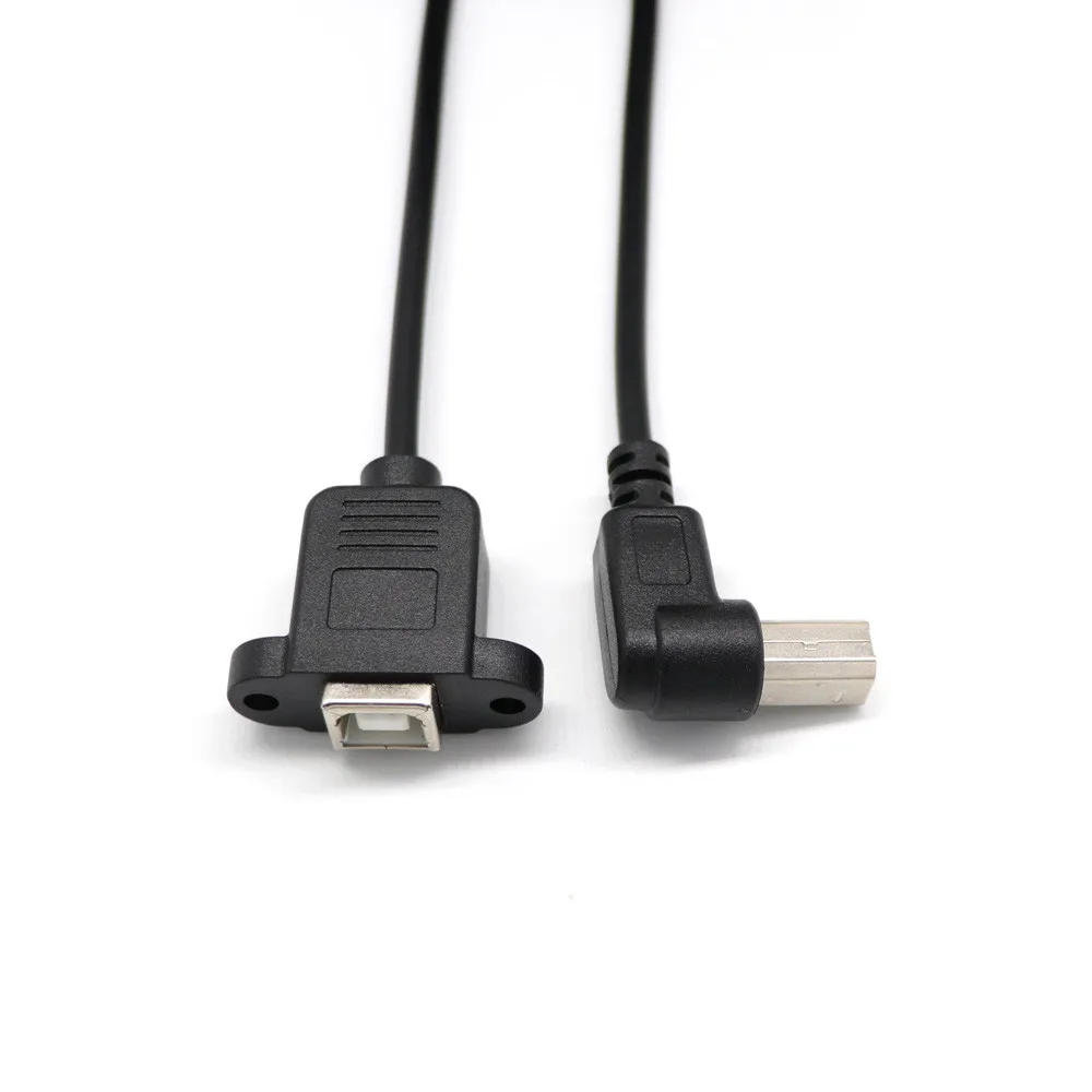 50cm USB 2.0 Elbow B Male To Female Cable Portable Connector Adapter USB Type Socket Printer Panel Mount Extension Cable #M05
50cm USB 2.0 Elbow B Male To Female Cable Portable Connector Adapter USB Type Socket Printer Panel Mount Extension Cable #M05