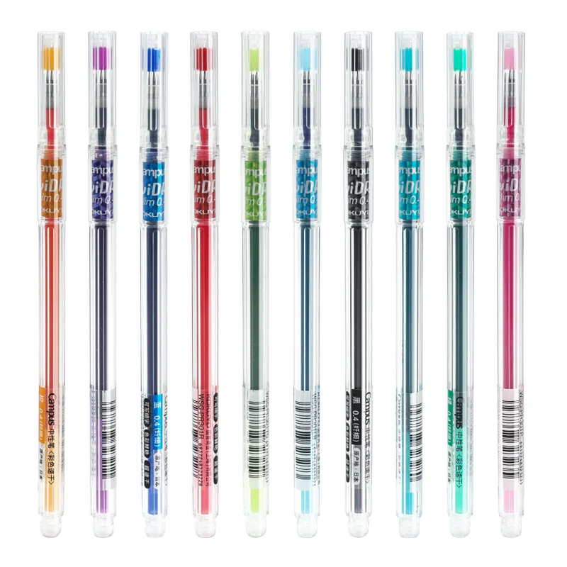 1Pcs Japan Kokuyo WSG-PR301YR Gel Pen Color Pen 0.4mm Simple Ins Slender Quick-drying Student Notes with Bullets
1Pcs Japan Kokuyo WSG-PR301YR Gel Pen Color Pen 0.4mm Simple Ins Slender Quick-drying Student Notes with Bullets