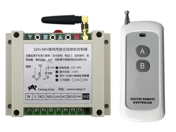 New DC12-48V 2CH RF Wireless Remote Control Switch System library door control 1pcs (JRL-3) transmitter 1 receiver Learning code
New DC12-48V 2CH RF Wireless Remote Control Switch System library door control 1pcs (JRL-3) transmitter 1 receiver Learning code