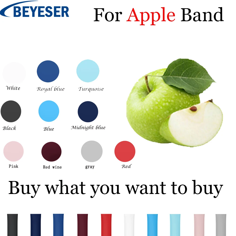 10 colors Smart Watch Strap for Apple Watch Series 4 3 2 1 Band Replacement Wirst Strap for Watch Bands 42mm 38mm Straps
10 colors Smart Watch Strap for Apple Watch Series 4 3 2 1 Band Replacement Wirst Strap for Watch Bands 42mm 38mm Straps