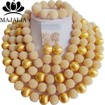 Fashion african jewelry Gold Champagne Plastic nigerian wedding african beads jewelry set Free shipping Majalia-470
Fashion african jewelry Gold Champagne Plastic nigerian wedding african beads jewelry set Free shipping Majalia-470