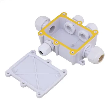 White 5-Way Outdoor Cable Wire Connectors Junction Box IP68 Waterproof Sunproof with Terminal
White 5-Way Outdoor Cable Wire Connectors Junction Box IP68 Waterproof Sunproof with Terminal